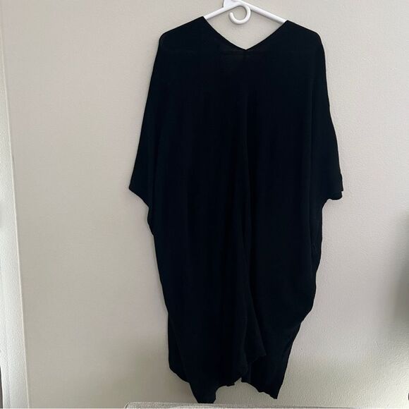 Lululemon Women's Merino Wool Short Sleeve Wrap Cardigan - Size XL/XXL Black - Picture 6 of 8